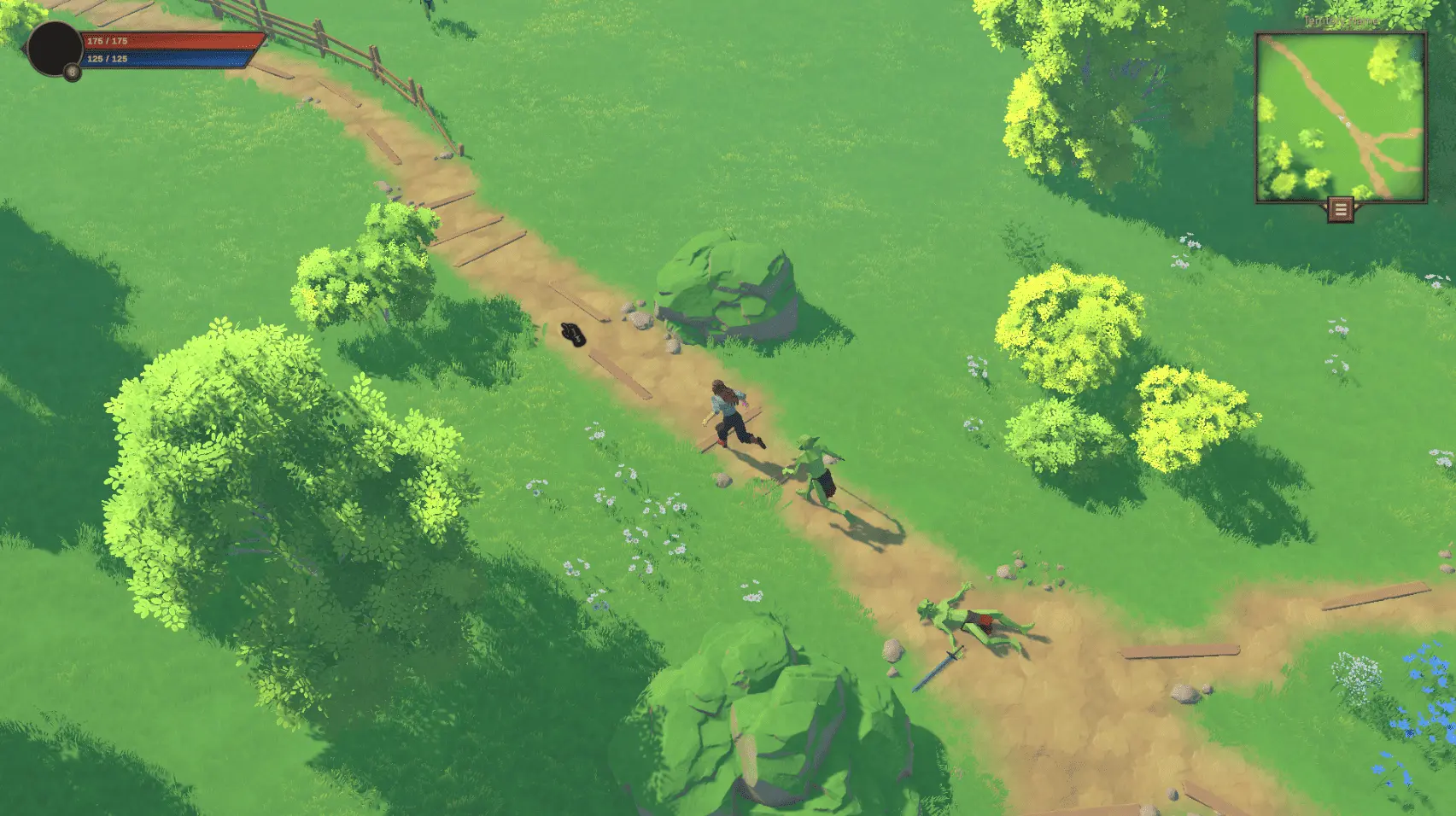 Unity ARPG game preview.